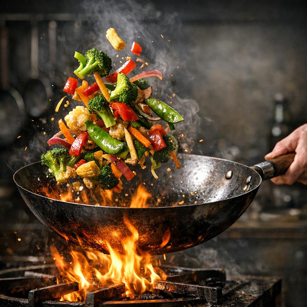 Cuisson au wok : techniques et astuces